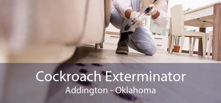 Cockroach Exterminator Addington - Oklahoma