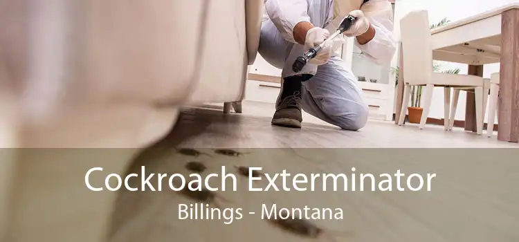 Cockroach Exterminator Billings - Montana