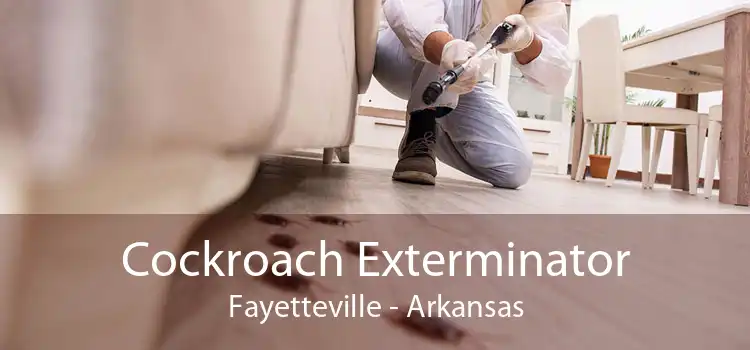 Cockroach Exterminator Fayetteville - Arkansas