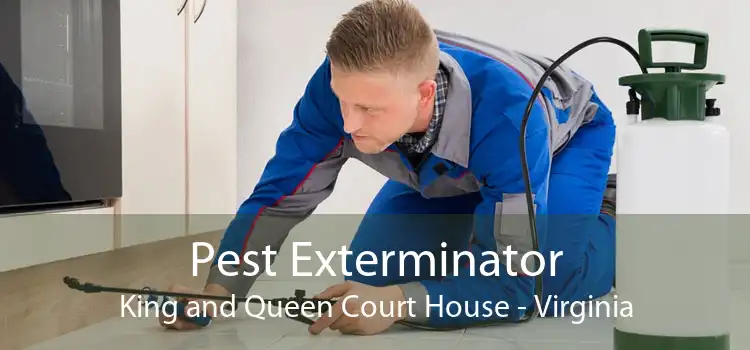 Pest Exterminator King and Queen Court House - Virginia