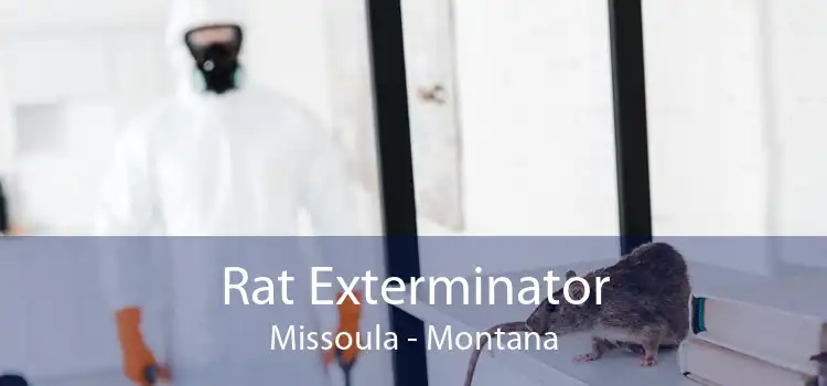 Rat Exterminator Missoula - Montana