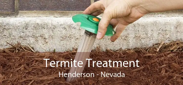 Termite Treatment Henderson - Nevada