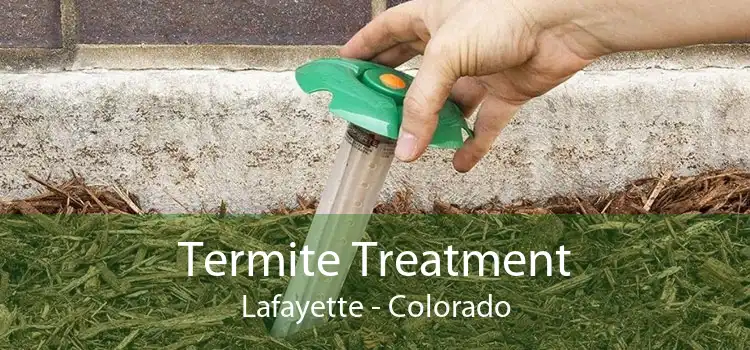Termite Treatment Lafayette - Colorado