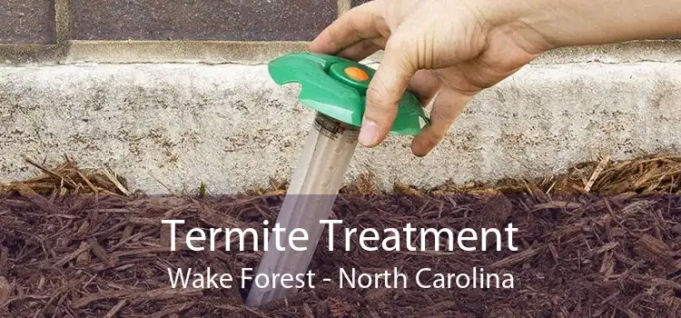 Termite Treatment Wake Forest - North Carolina