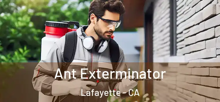 Ant Exterminator Lafayette - CA