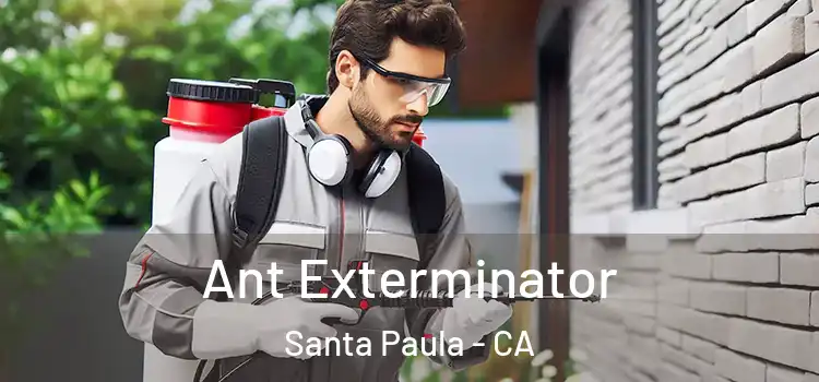 Ant Exterminator Santa Paula - CA
