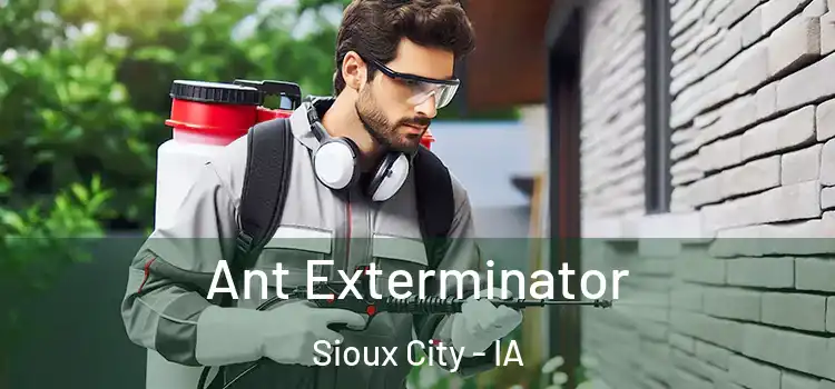 Ant Exterminator Sioux City - IA