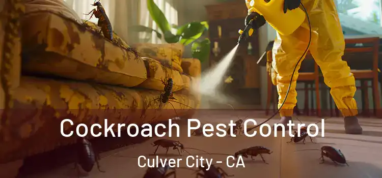  Cockroach Pest Control Culver City - CA