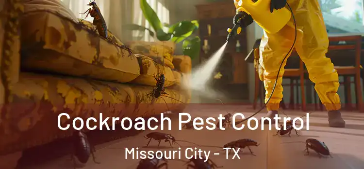 Cockroach Pest Control Missouri City - TX