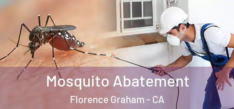 Mosquito Abatement Florence Graham - CA