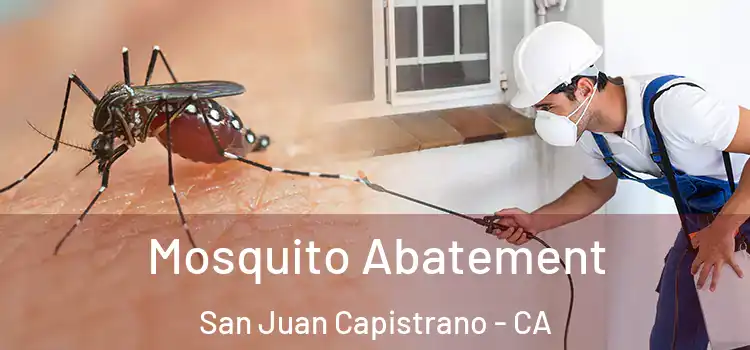  Mosquito Abatement San Juan Capistrano - CA