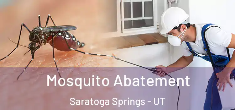 Mosquito Abatement Saratoga Springs - UT