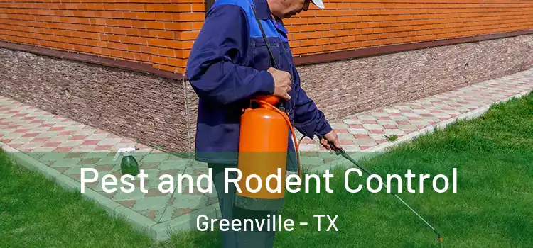  Pest and Rodent Control Greenville - TX