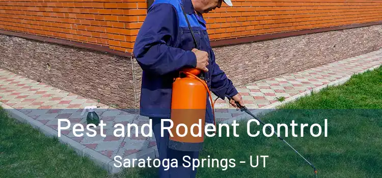  Pest and Rodent Control Saratoga Springs - UT
