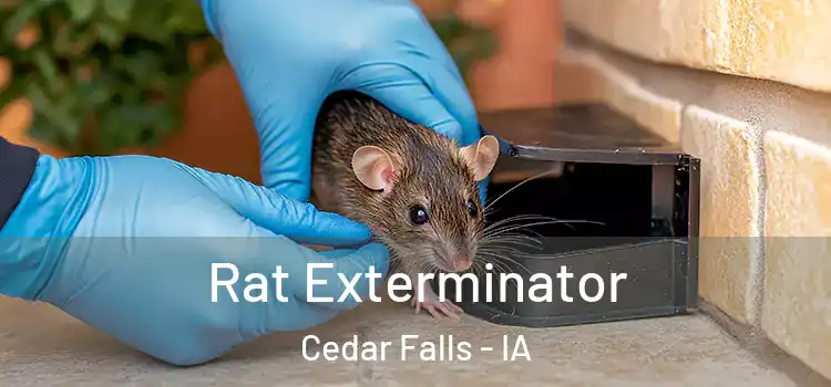 Rat Exterminator Cedar Falls - IA