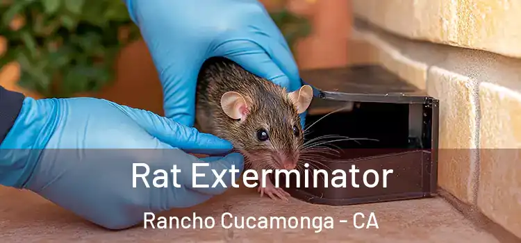 Rat Exterminator Rancho Cucamonga - CA