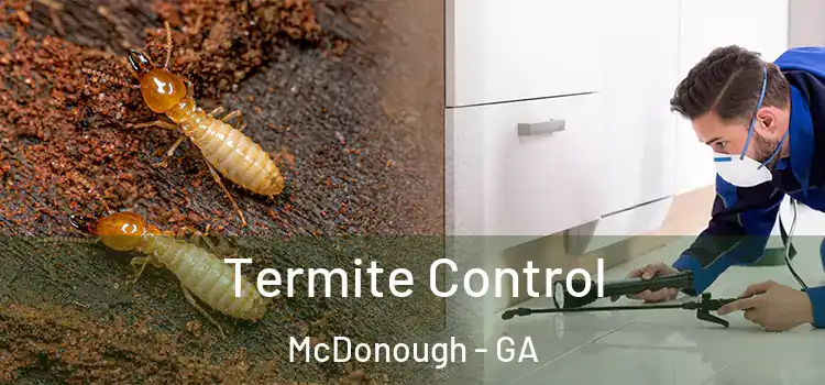  Termite Control McDonough - GA