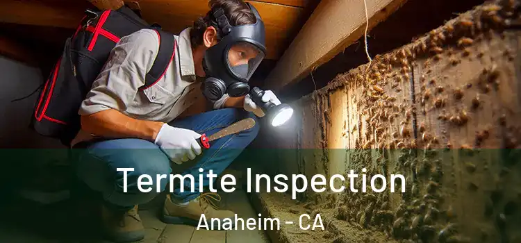  Termite Inspection Anaheim - CA