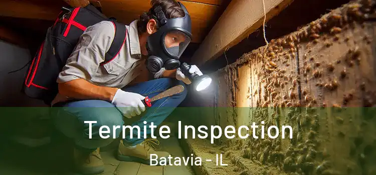 Termite Inspection Batavia - IL