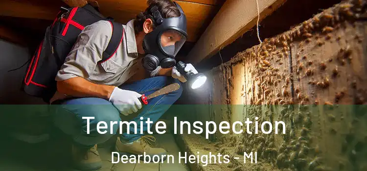  Termite Inspection Dearborn Heights - MI