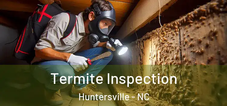 Termite Inspection Huntersville - NC