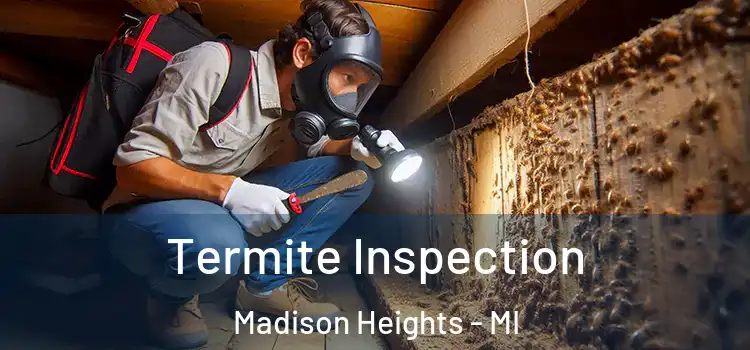  Termite Inspection Madison Heights - MI
