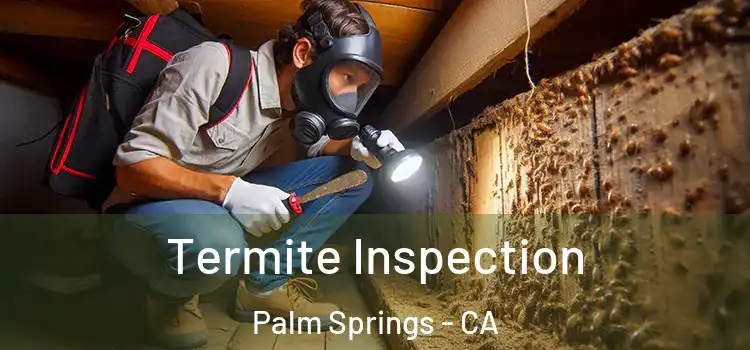  Termite Inspection Palm Springs - CA