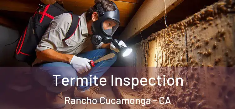  Termite Inspection Rancho Cucamonga - CA