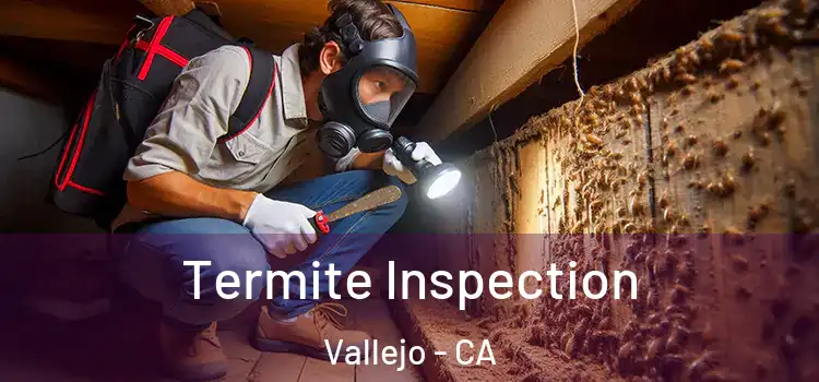  Termite Inspection Vallejo - CA
