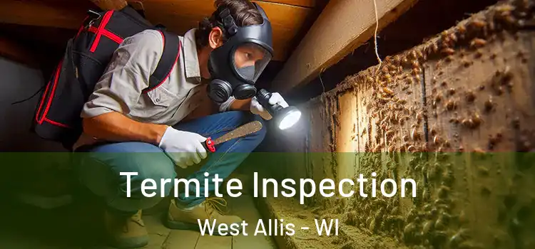  Termite Inspection West Allis - WI