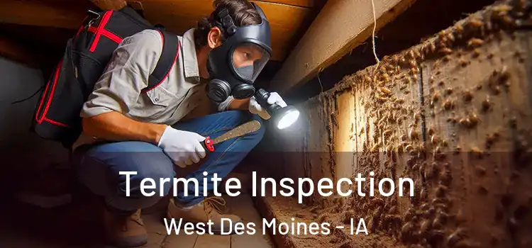  Termite Inspection West Des Moines - IA