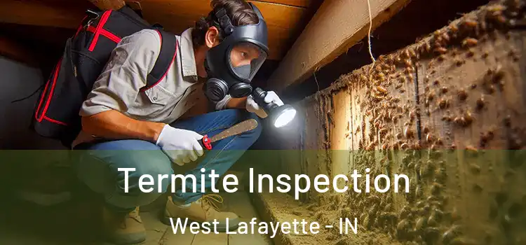  Termite Inspection West Lafayette - IN