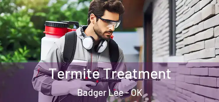  Termite Treatment Badger Lee - OK
